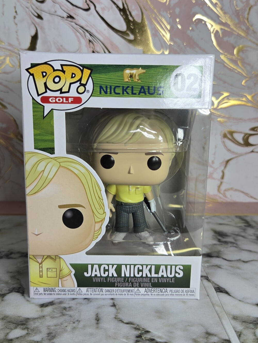 Funko Pop Golf Jack Nicklaus 02 NIB